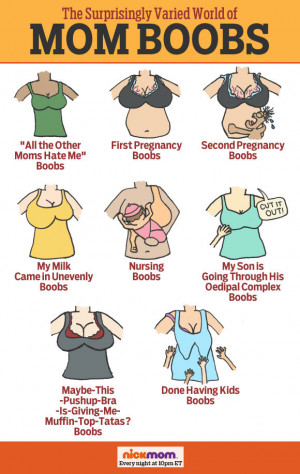 The Surprisingly Varied World of Mom Boobs