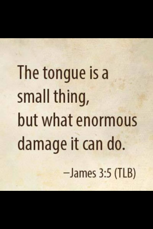 Think before you speak...