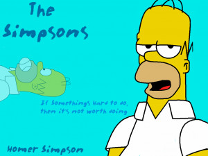 Tv Quotes Funny Homer Simpson The Simpsons Wallpaper