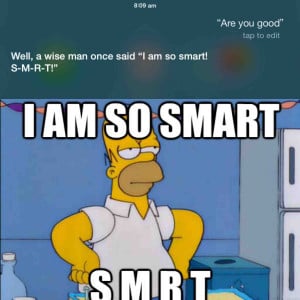 Siri Quotes The Simpsons???