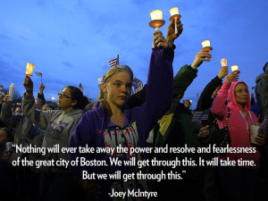 Photo Special Boston Marathon Bombing: Celebrities' Inspiring Quotes