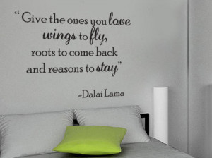 Dalai Lama vinyl wall art quote - inspirational vinyl wall art sticker ...