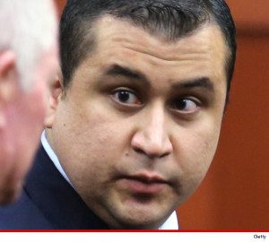 George Zimmerman is being detained by police after allegedly ...