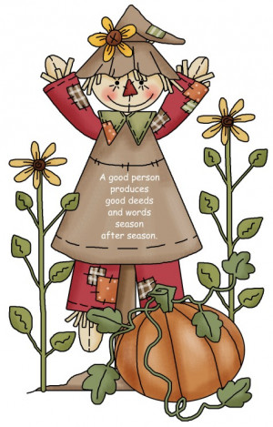 ... this cute country fall clipart would go well with it what do you think