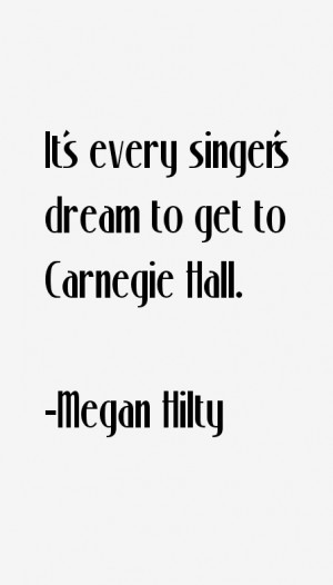 Megan Hilty Quotes & Sayings