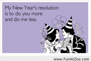 Funny new year’s resolution for 2014 in a funny card - Funny Picture