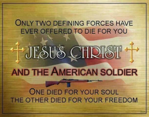 Jesus Christ and the American Soldier