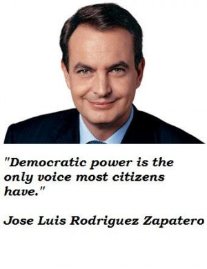 Jose luis rodriguez zapatero famous quotes 2