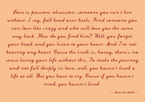 Meet Joe Black via Sir Anthony Hopkins..one of m favorites