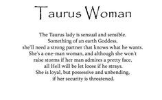 Taurus Women Quotes | taurus woman. More