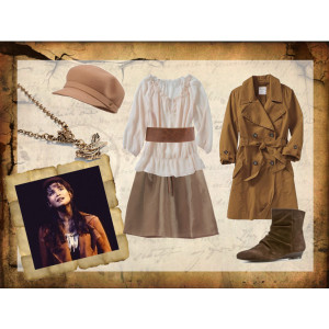 Eponine, mostly inspired by the musical.The bird necklace, though, is ...