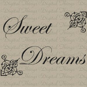 Sweet Dreams Quotes | Sweet Dreams Quote Typography Printable Digital ...