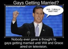 Rick Santorum, hypocrite, Republican, douchebag