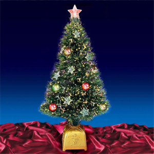 fibre optic christmas tree