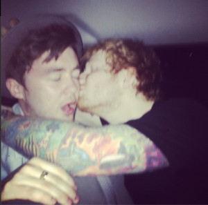 ... so we let him hitch a ride with us back to LA. @teddysphotos x