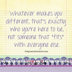 What to Do When You Just Don't Feel Like You Fit In