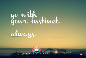 quotes instincts love intuition mary theresa forde mary t forde mary ...