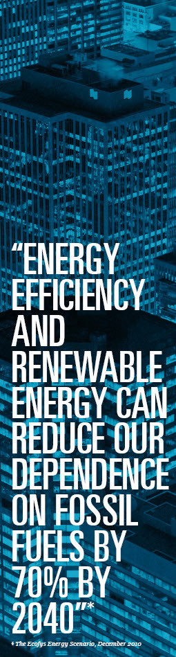ENERGY EFFICIENCY AND RENEWABLE ENERGY CAN REDUCE OUR DEPENDENCE ON ...