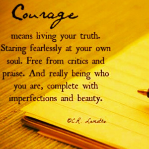 Living your Truth! (Life Quote)