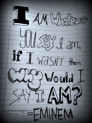 tumblr.com#the way i am #eminem
