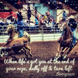 Team Roping Rodeo Quotes