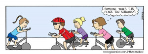 just got back from the spin class from you know where!!