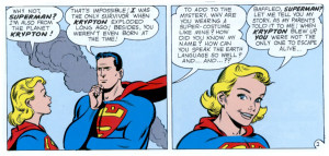 Comic Book Love Quotes From action comics #252.