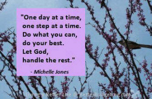 One Day at a Time - Michelle Jones - BetterBudgeting