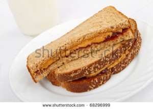 Butter And Jelly Sandwich