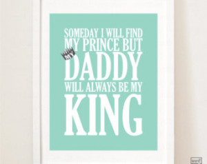Fathers Day Quote, Gift Idea For dad, Dad will always be my king, Gift ...