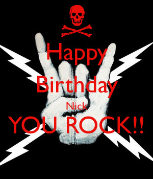 rock happy birthday sweaty happy birthday ilya you rock happy birthday ...