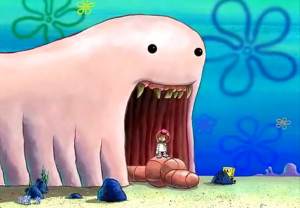 LOL funny spongebob spongebob squarepants worm sandy alaskan bull worm ...