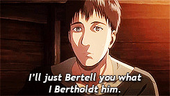 ... ever seen in my life. From Attack on Titan Abridged Episode 1 | GIF