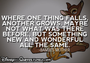 Disney Bambi Quotes Quote - profound disney movie