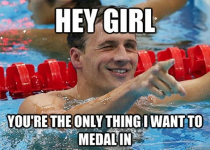 Vanityfair:In Which We Try To Make A Ryan Lochte Hey Girl...