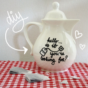 ... inspiration with the teapot i loved that quote hello is it tea you