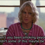 haven’t you been smoking peyote for six straight days and couldn’t ...