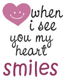 Myspace Graphics > Love > my heart smiles Graphic