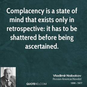 Complacency Quotes