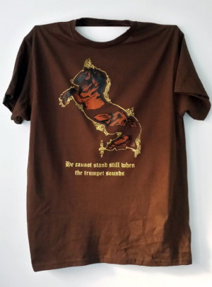 Horse Shirt - Book of Job Quote