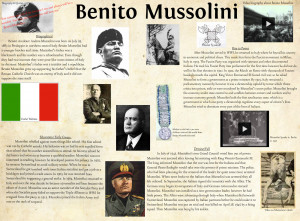 benito mussolini