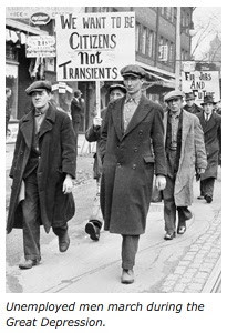 the great depression he says a couple of really stupid