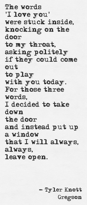 Tyler Knott Gregson