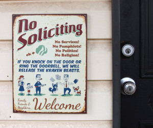 Kraken Beasts Retro Vintage Soliciting Sign Matthewflansburg