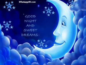 Good night have a sweet dreams graphic for whatsapp