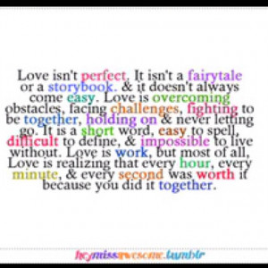 Love is the hardest thing ever!