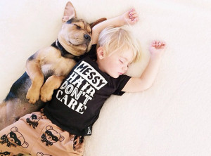 Months Later, This Toddler Is Still Napping With His Puppy