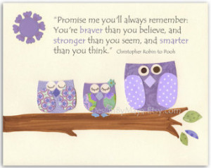 quotes owl wall decals for girls room