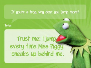 miss.piggy did it.