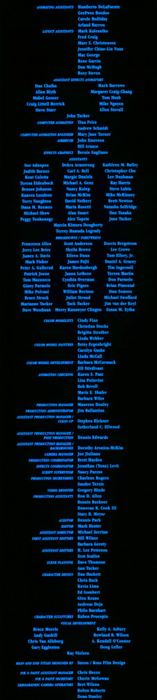 the little mermaid end credits